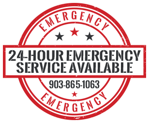 24-Hour Emergency Service Available 903-865-1063